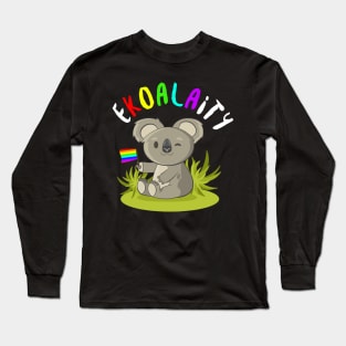 Ekoalaity - Kawaii Koala Long Sleeve T-Shirt